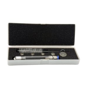Kit Caneta Peeling Diamantada Corpo Acrílico Com 5 Ponteiras