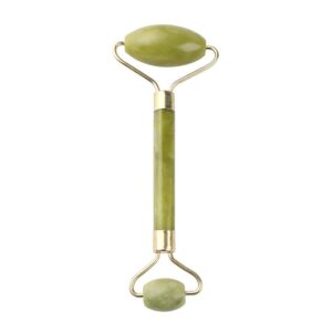 Rolinho Massageador Pedra De Jade Verde
