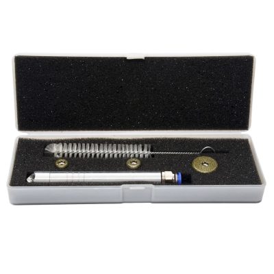 Caneta Peeling Diamante Corpo Alumínio Prata 3 Ponteiras-VCRACE-51